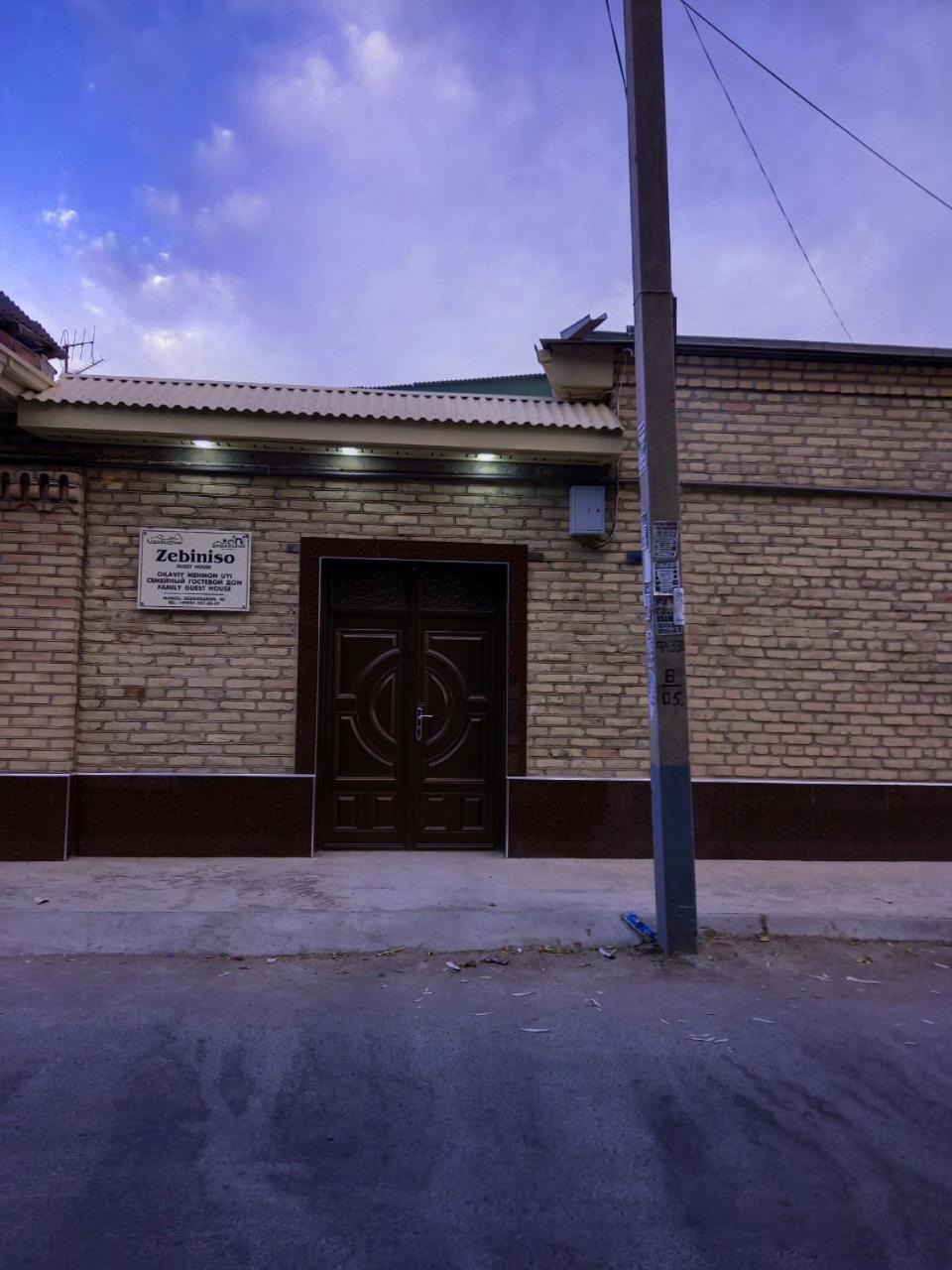 Guest House Zebiniso Samarkand Ngoại thất bức ảnh